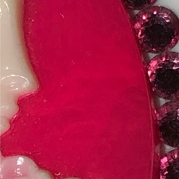 Victorian ACID cameo Heart Necklace silhouette - Picture 10 of 11